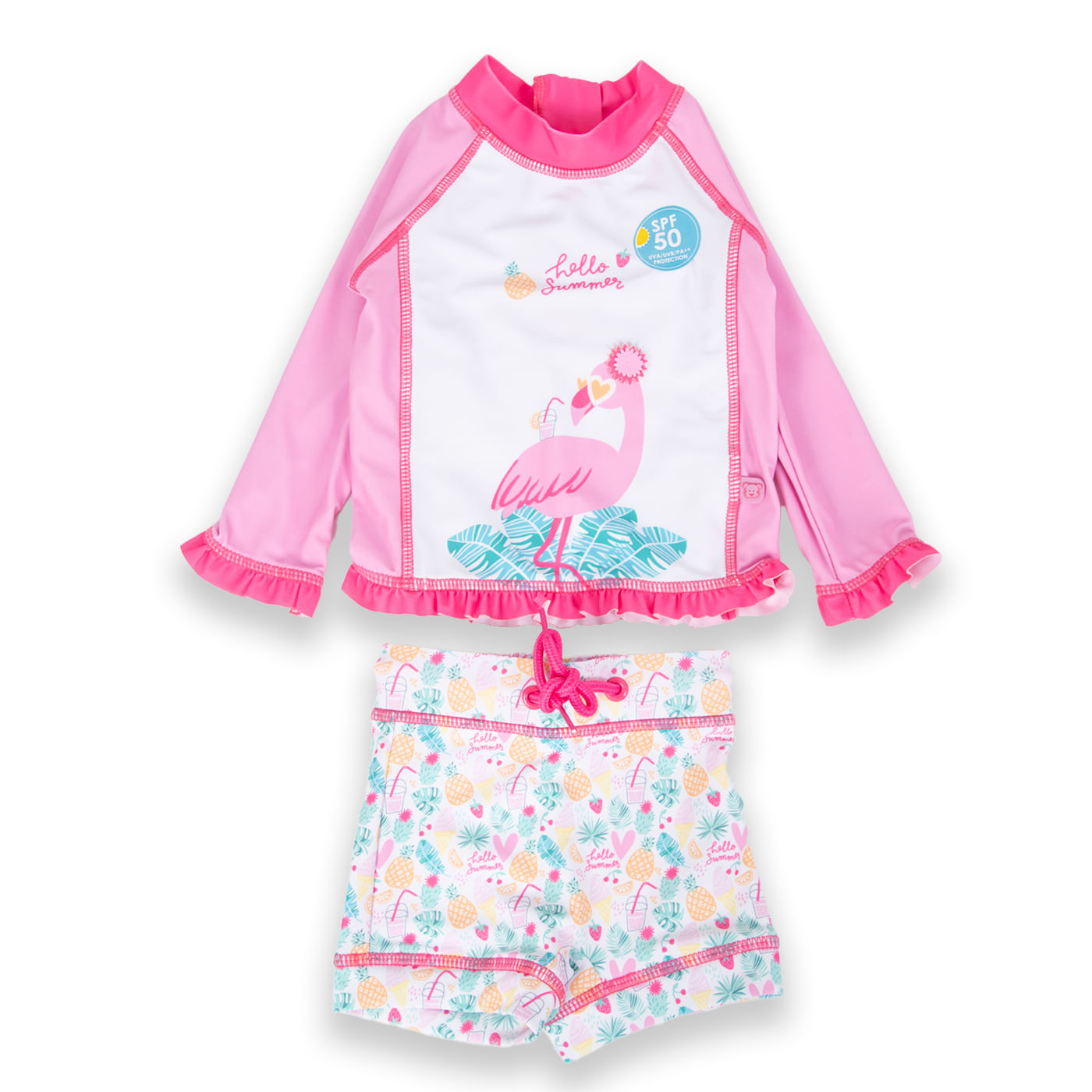 Traje de baño Bebé Niña Rosado