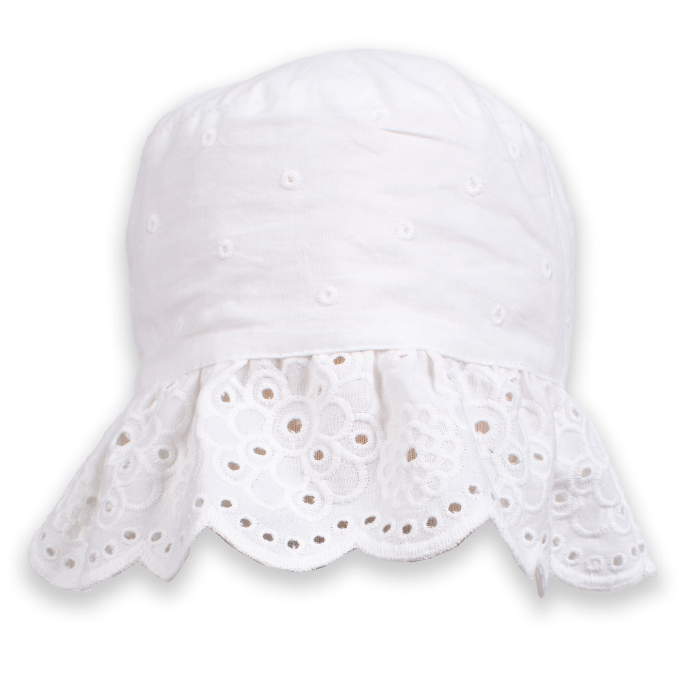 Gorro Bebé Niña Blanco