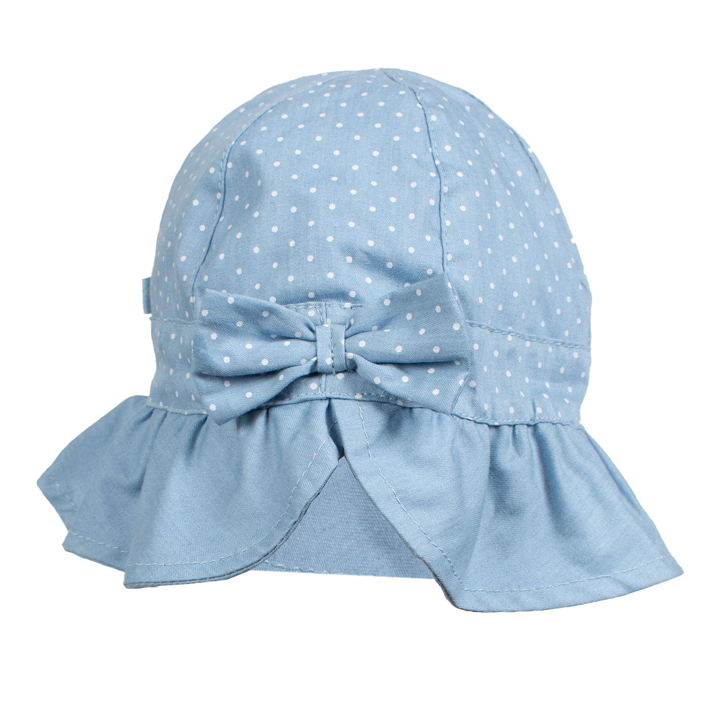 Gorro Bebé Niña Celeste