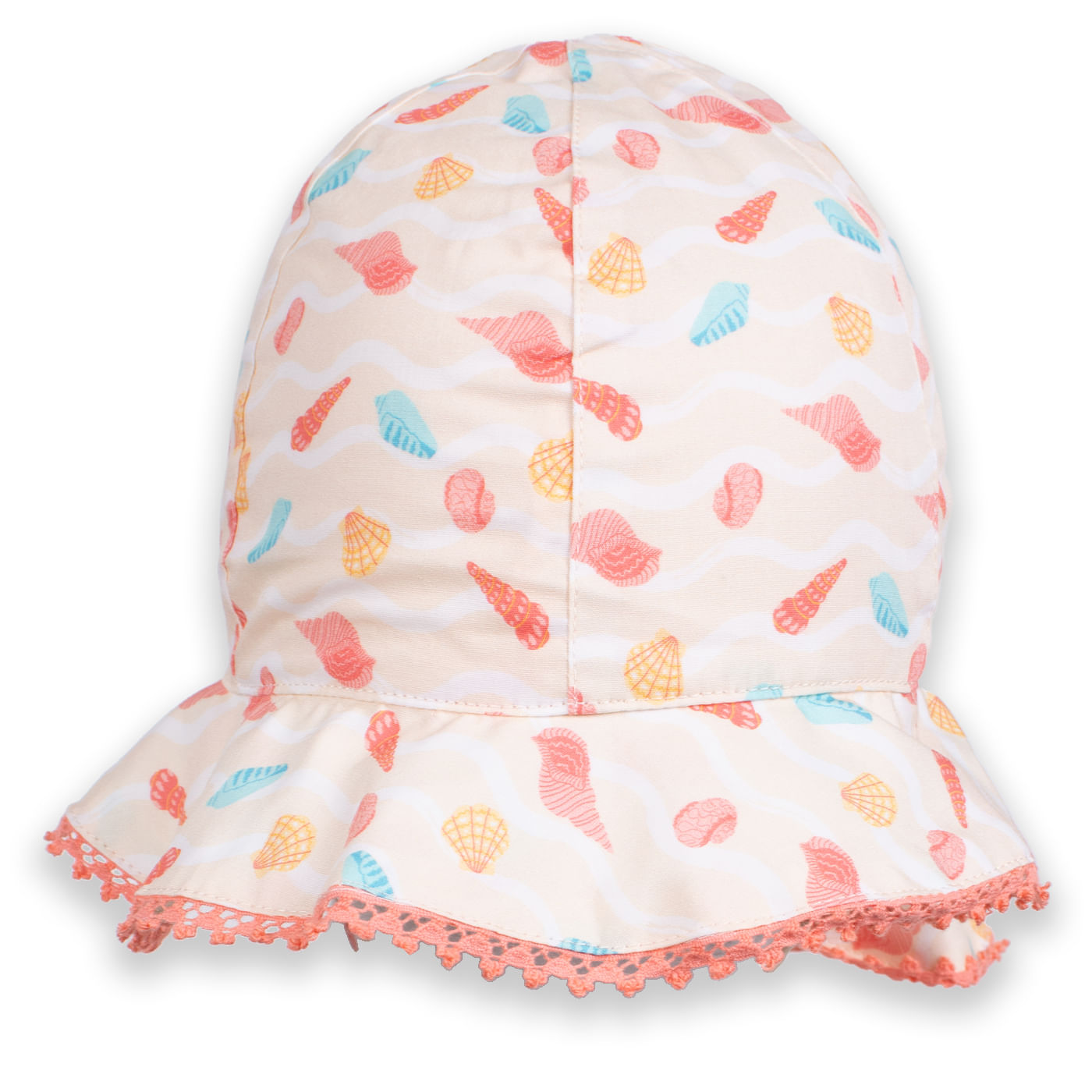 Gorro Bebé Niña Crema