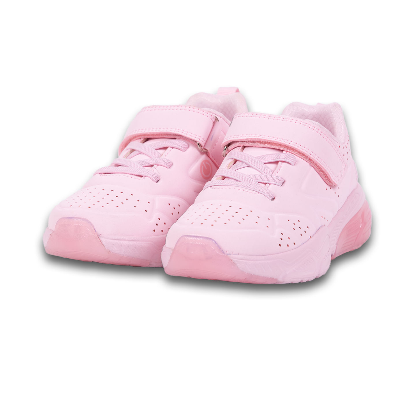 Zapatillas Luces Niña Rosado