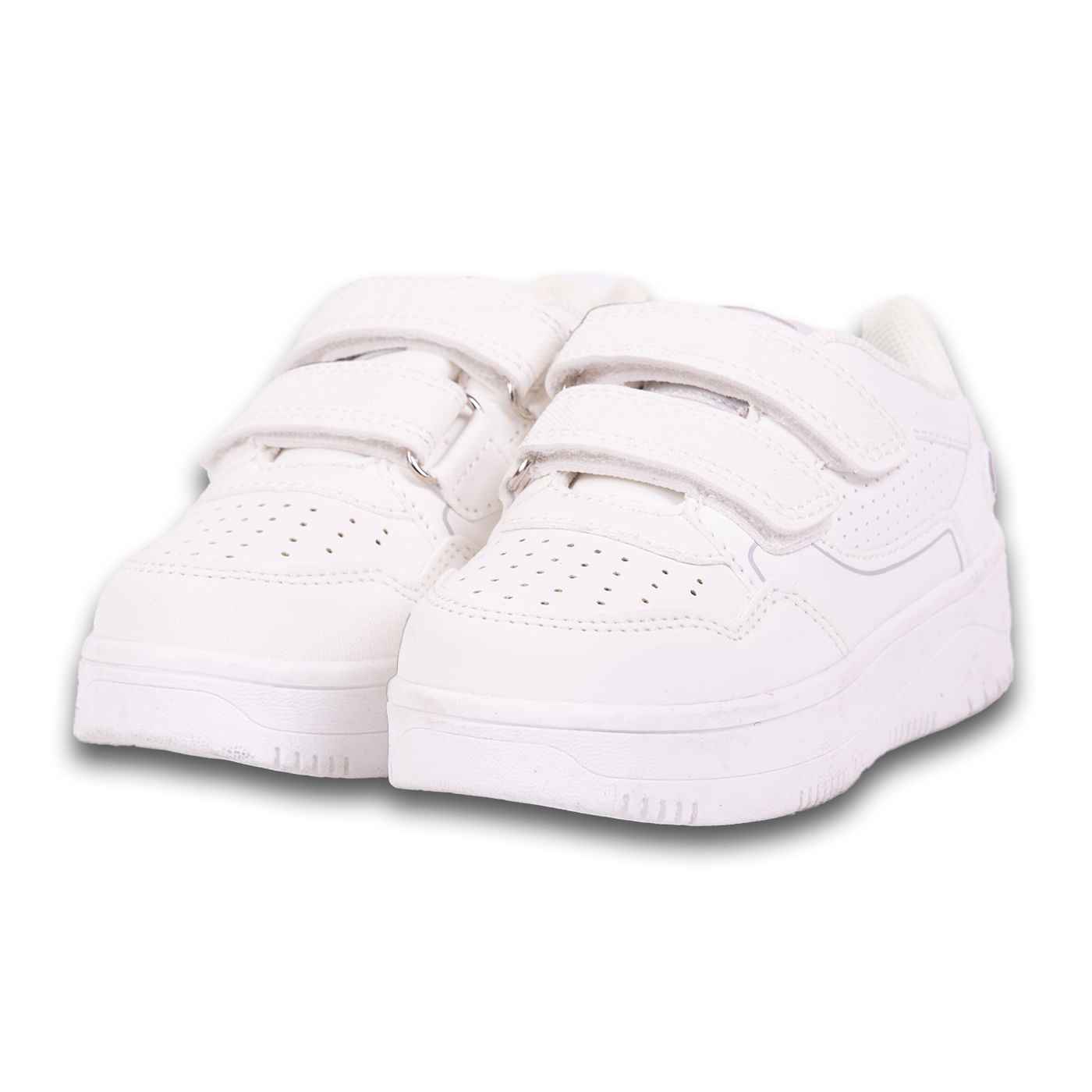 Zapatillas Escolar Unisex Blanco