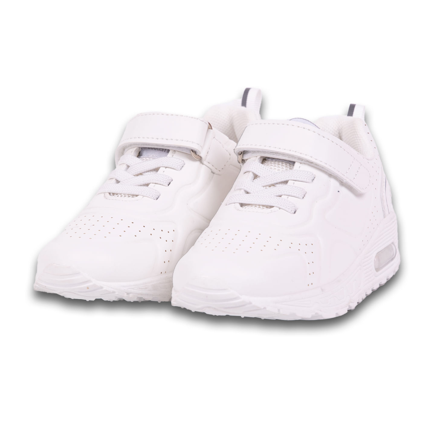 Zapatillas Escolar Unisex Blanco