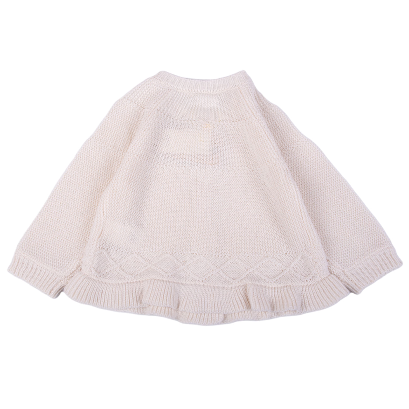 Chaleco Bebe Niña - Blanco
