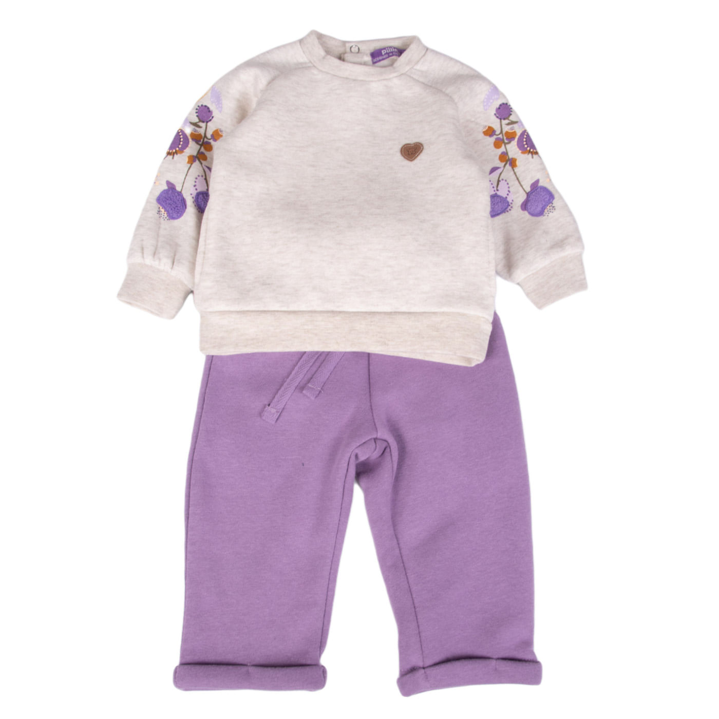 Buzo Bebe Niña Melange