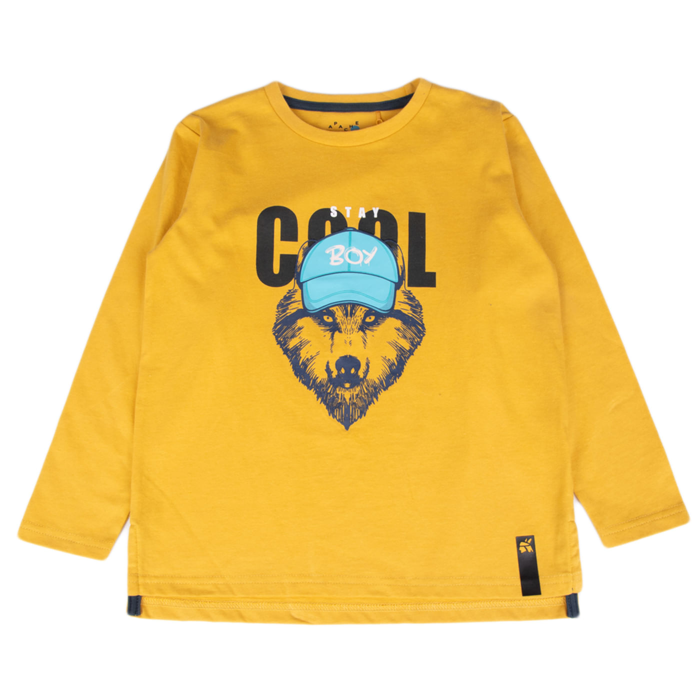 Polera Niño Mostaza