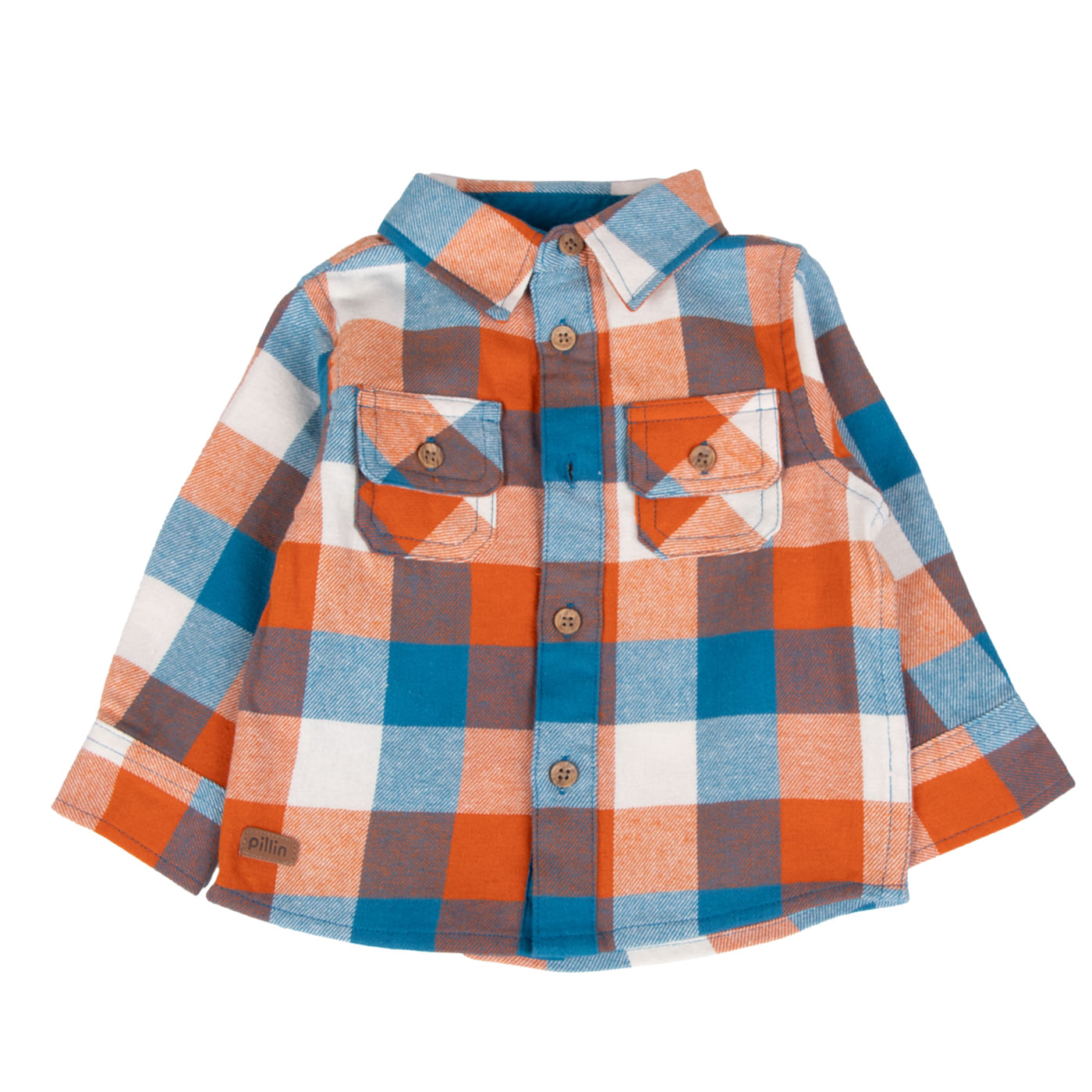 Camisa Bebe Niño Naranjo