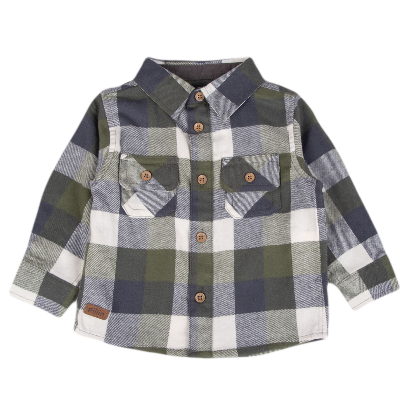 Camisa Bebe Niño Verde